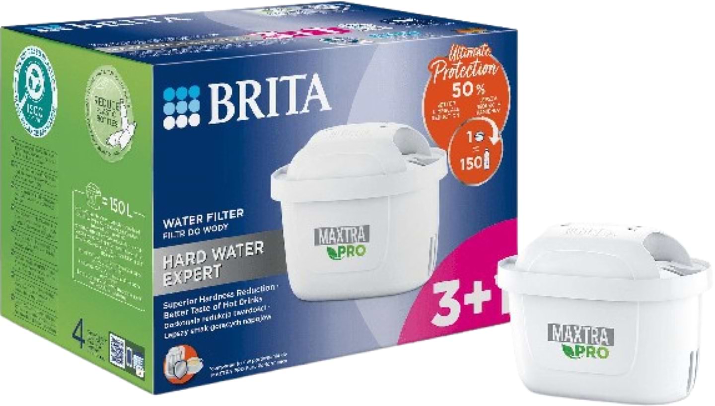 Картридж для фильтра-кувшина Brita MXPro Limescale для жесткой воды, 3+1 шт. - Фото 1