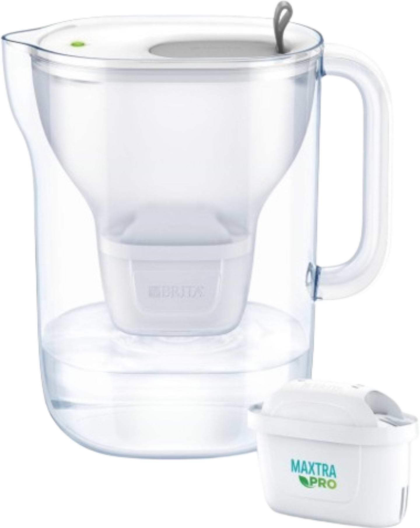 Фільтр-глечик Brita Style XL LED Mxpro Gray - Фото 1