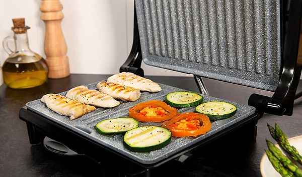 Фото - Уценка - Гриль-барбекю электрический Cecotec Rock’nGrill 1500 Rapid