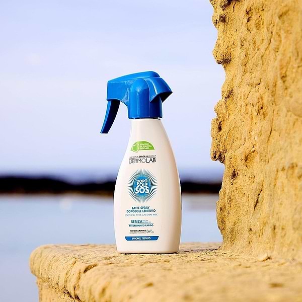 Фото - Средство после загара DERMOLAB успокаивающее молочко-спрей для лица 250 мл (8009518491951)
