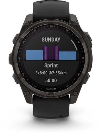 Фото - Смарт-часы Garmin fenix 8 47mm Saph Solar (010-02906-11)