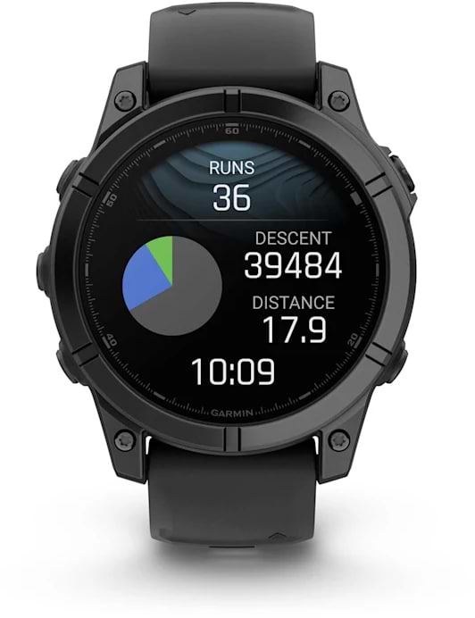 Фото - Смарт-часы Garmin fenix E Slate Gray Steel/Black (010-03025-01)
