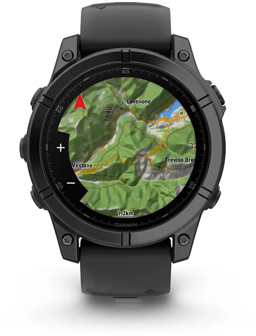 Фото - Смарт-часы Garmin fenix E Slate Gray Steel/Black (010-03025-01)