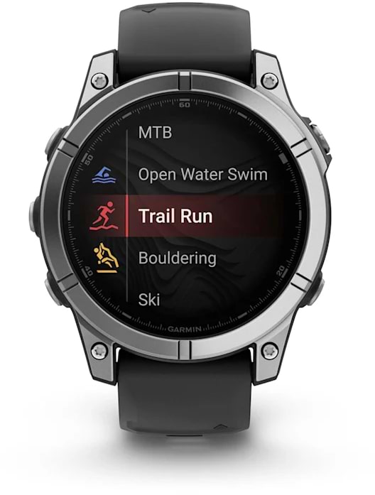 Фото - Смарт-часы Garmin fenix E Stainless Steel/Black (010-03025-00)