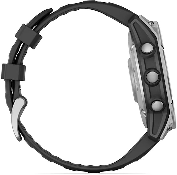 Фото - Смарт-часы Garmin fenix E Stainless Steel/Black (010-03025-00)