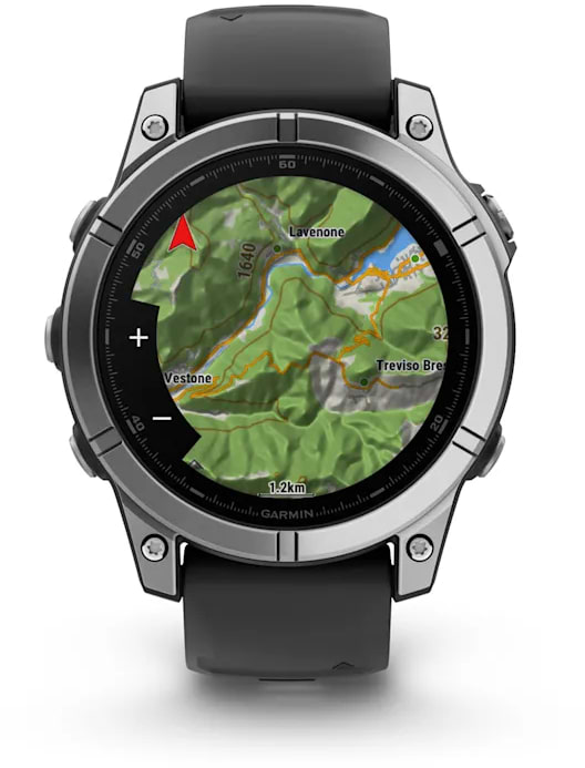 Фото - Смарт-часы Garmin fenix E Stainless Steel/Black (010-03025-00)