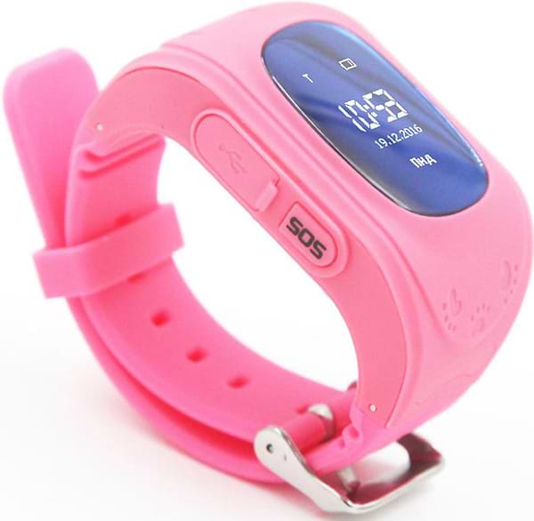 Фото - Детские часы GOGPS К50 рожевий (К50РЗ)