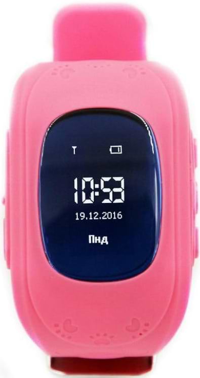 Фото - Детские часы GOGPS К50 рожевий (К50РЗ)
