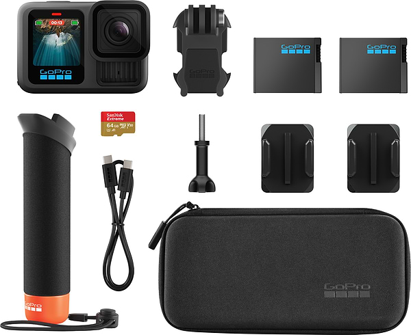 Фото - Екшн-камера GoPro HERO13 Black + Enduro + SD Card + Handler Floating