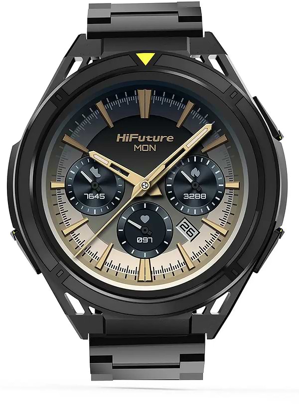 Фото - Смарт-годинник HiFuture active.black-yellow