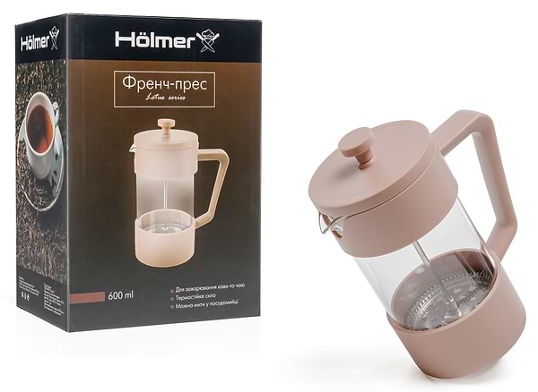 Фото - Френч-прес Holmer FP-00600-PBE Lotus