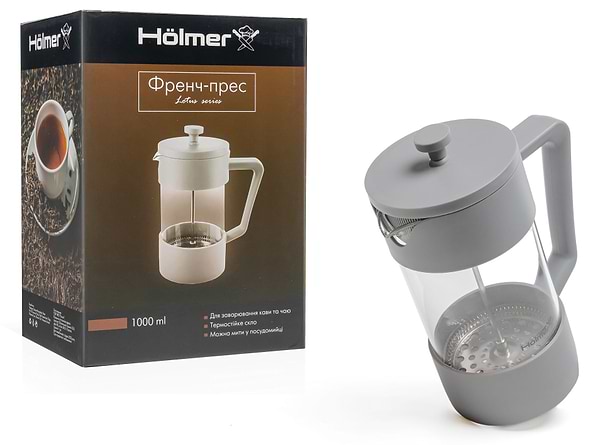 Фото - Френч-прес Holmer FP-01000-PGR Lotus