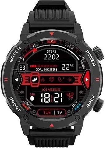 Фото - Смарт-часы iMiki D2 Black Silicone Strap