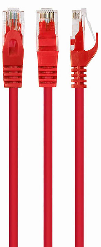 Кабель патч-корд Kingda Cat.5e 2m Red (PAUT3200-CU-RD)