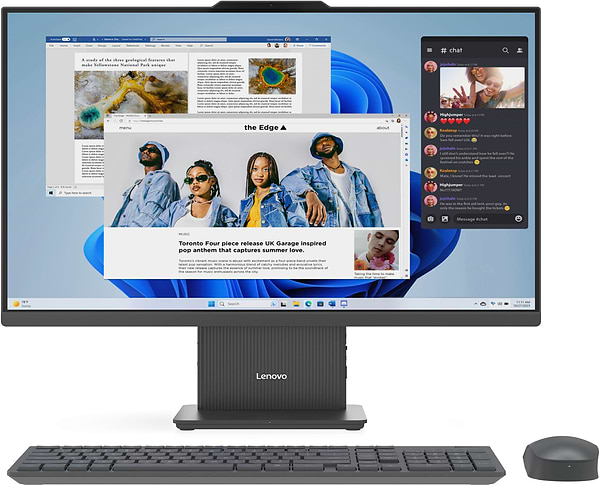 Фото - Компьютер-моноблок Lenovo IdeaCentre AIO 27IRH9 (F0HM006YUO) Luna Grey
