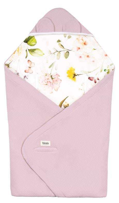 Фото - Плед - конверт дитячий Lionelo Travel Swaddle Blanket Pink Flower
