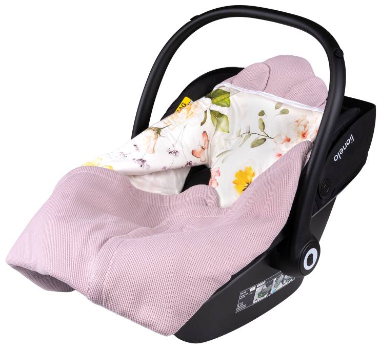 Фото - Плед - конверт дитячий Lionelo Travel Swaddle Blanket Pink Flower
