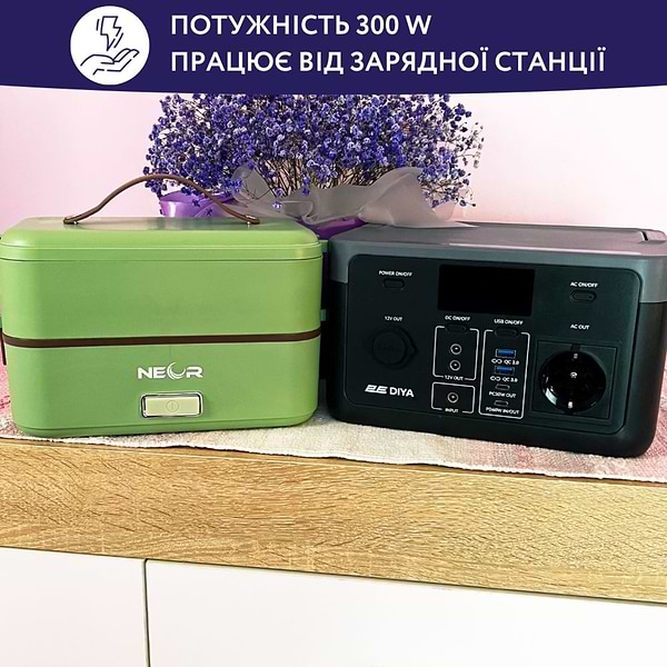 Фото - Ланч-бокс з підігрівом Neor Heat 1L3 GR