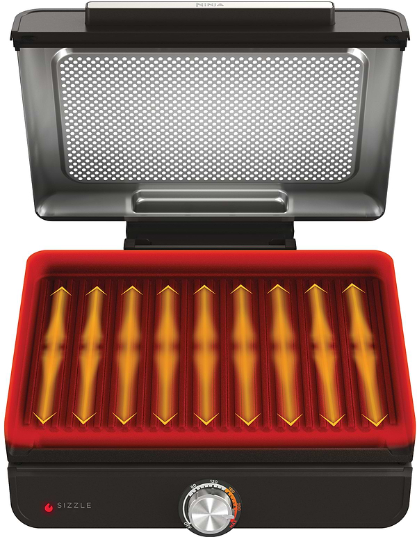 Фото - Гриль-барбекю электрический Ninja Sizzle (GR101EU)