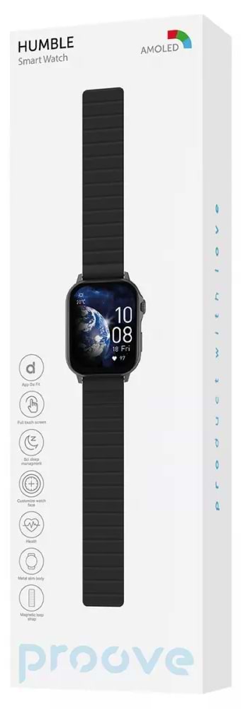 Фото - Смарт-годинник Proove Humble Black (SWHB00000001)