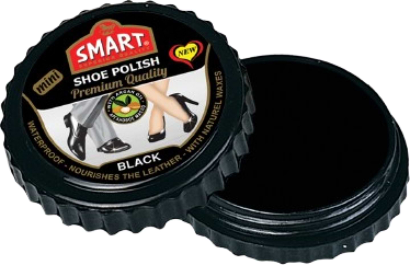 Крем-банка Smart SMC 25-300 міні, чорний 25 мл (8697422821935)