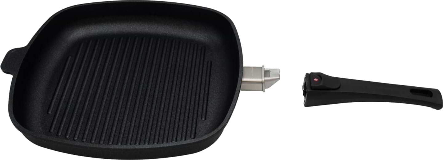 Сковорода-гриль зі знімною ручкою Swiss Diamond Induction 28x28 см (XD63281iD) - Фото 1