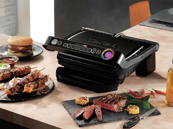 Фото - Гриль-барбекю електричний Tefal GC712834 OptiGrill+