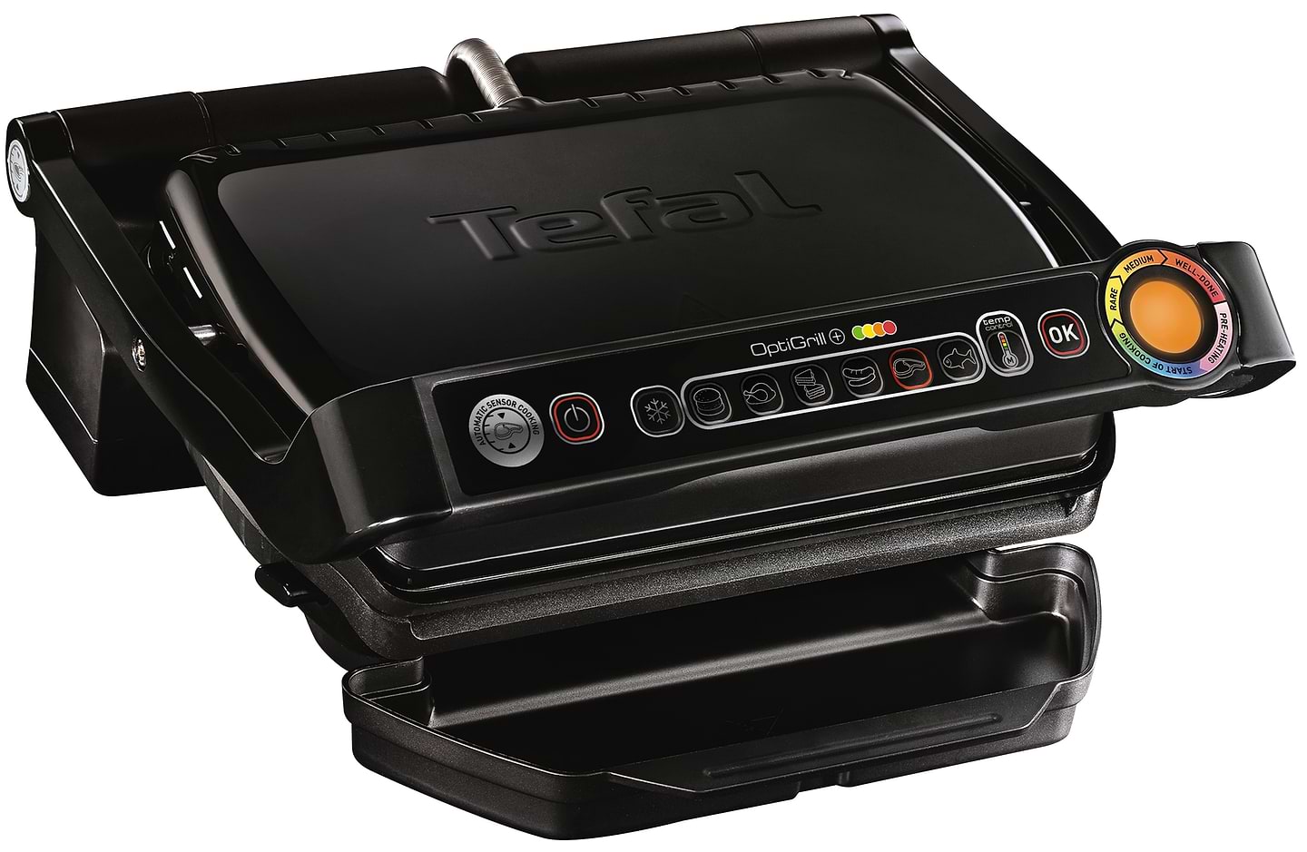 Гриль-барбекю электрический Tefal GC714834 OptiGrill + - Фото 1