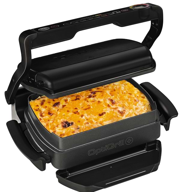 Фото - Гриль-барбекю электрический Tefal GC714834 OptiGrill +