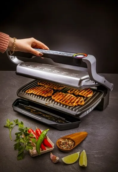 Фото - Гриль-барбекю электрический Tefal GC722D34 Optigrill+ XL