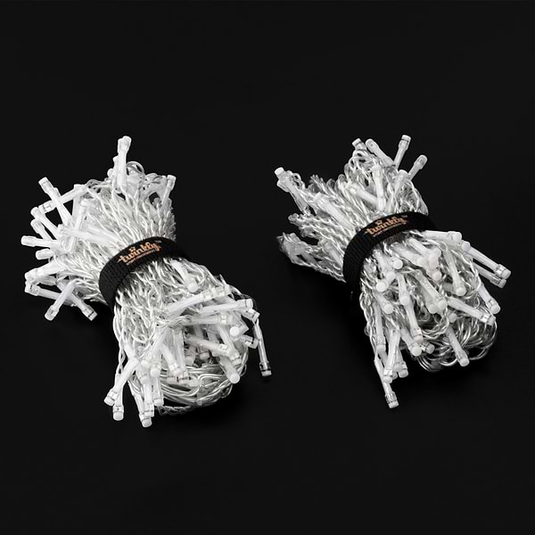 Фото - Гірлянда-штора Twinkly Smart LED Icicle RGB 190, BT+WiFi, Gen II, IP44, прозорий (TWI190STP-TEU)