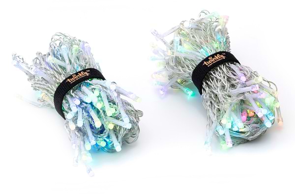 Фото - Гірлянда-штора Twinkly Smart LED Icicle RGB 190, BT+WiFi, Gen II, IP44, прозорий (TWI190STP-TEU)