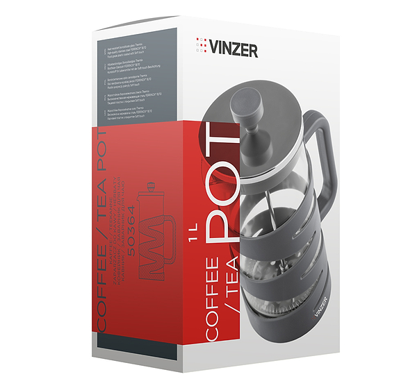 Фото - Френч-пресс Vinzer 1000 мл (50364)