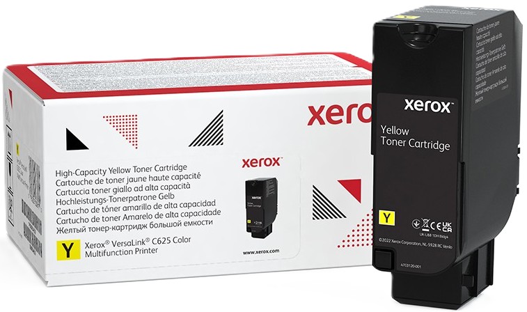Картридж-тонер Xerox for VL C625 Yellow (006R04647)