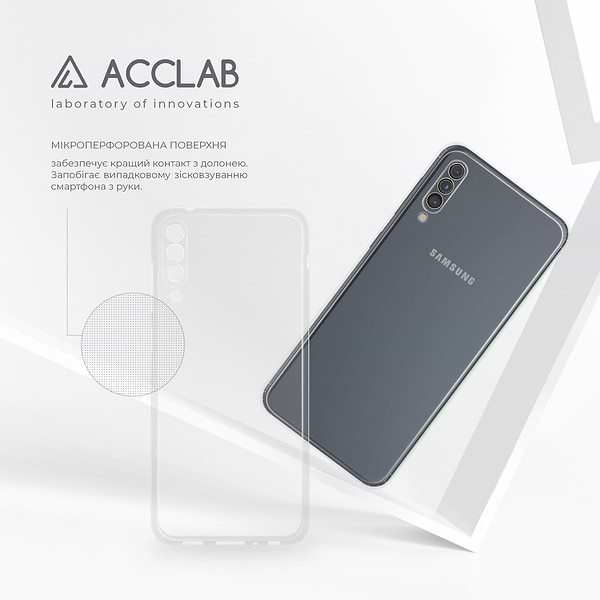 Фото - Чохол для смартфону ACCLAB Anti Dust for Samsung Galaxy A50 (1283126553271)