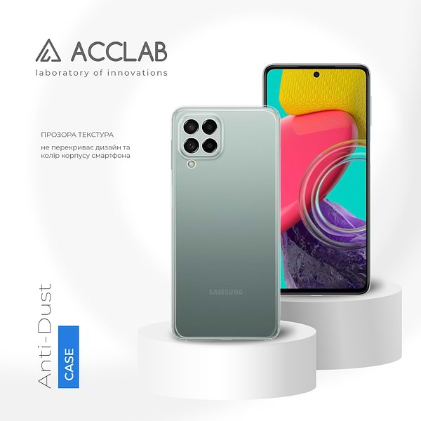 Фото - Чохол для смартфону ACCLAB Anti Dust for Samsung Galaxy M53 5G (1283126553356)