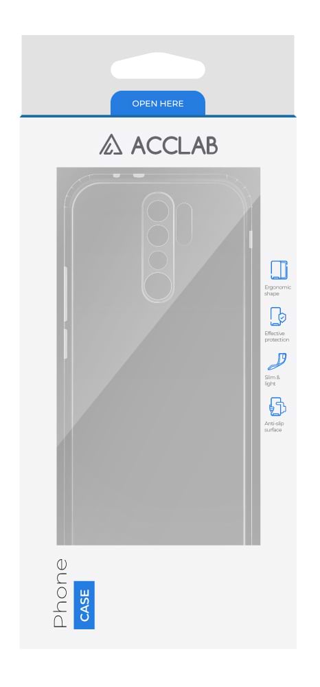 Фото - Чехол для смартфона ACCLAB Anti Dust for Xiaomi Redmi 9 (1283126553523)