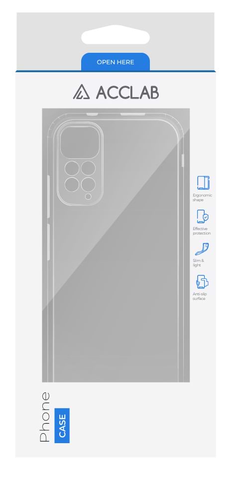 Фото - Чохол для смартфону ACCLAB Anti Dust for Xiaomi Redmi Note 11 (1283126553585)
