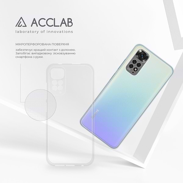 Фото - Чохол для смартфону ACCLAB TPU for Xiaomi Redmi Note 11 4G (1283126553042)