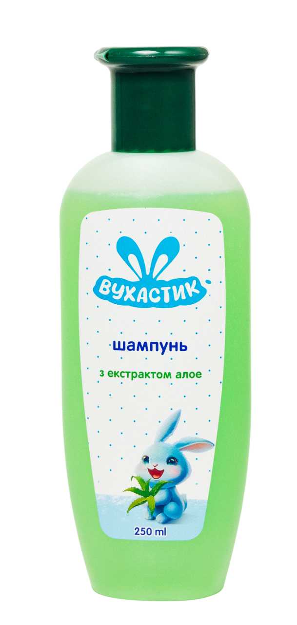 Фото - Шампунь для дітей ВУХАСТИК з алое 250 мл фліп-топ (4820268102478)