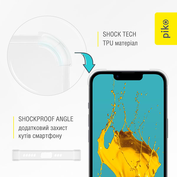 Фото - Чехол для смартфона Piko Shockproof for Apple iPhone 14 Plus (1283126554957)