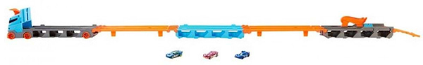 Фото - Далекобійники Hot Wheels Вантажівка-транспортер "Супергонкі" (GVG37)