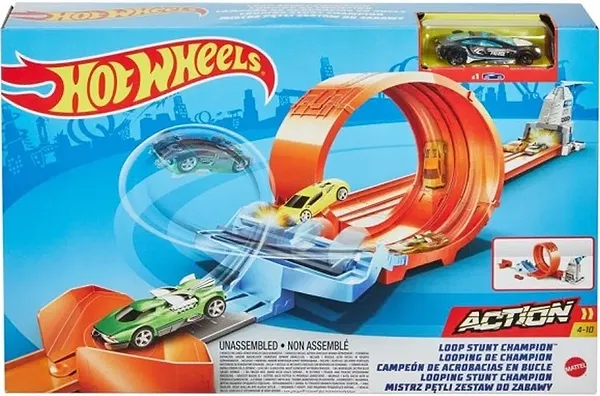 Фото - Игровой набор Hot Wheels "Чемпион по трюкам в петле" (GTV13)