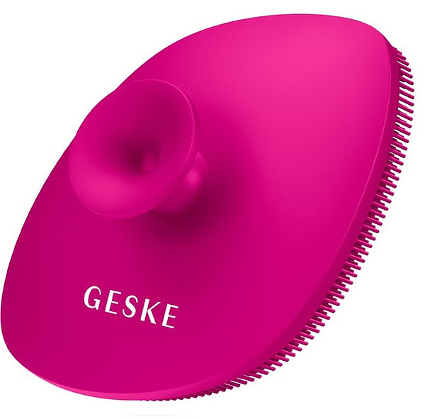Фото - Щітка для чищення обличчя GESKE Facial Brush 4 в 1 пурпуровий з тримачем (GK000038MG01)