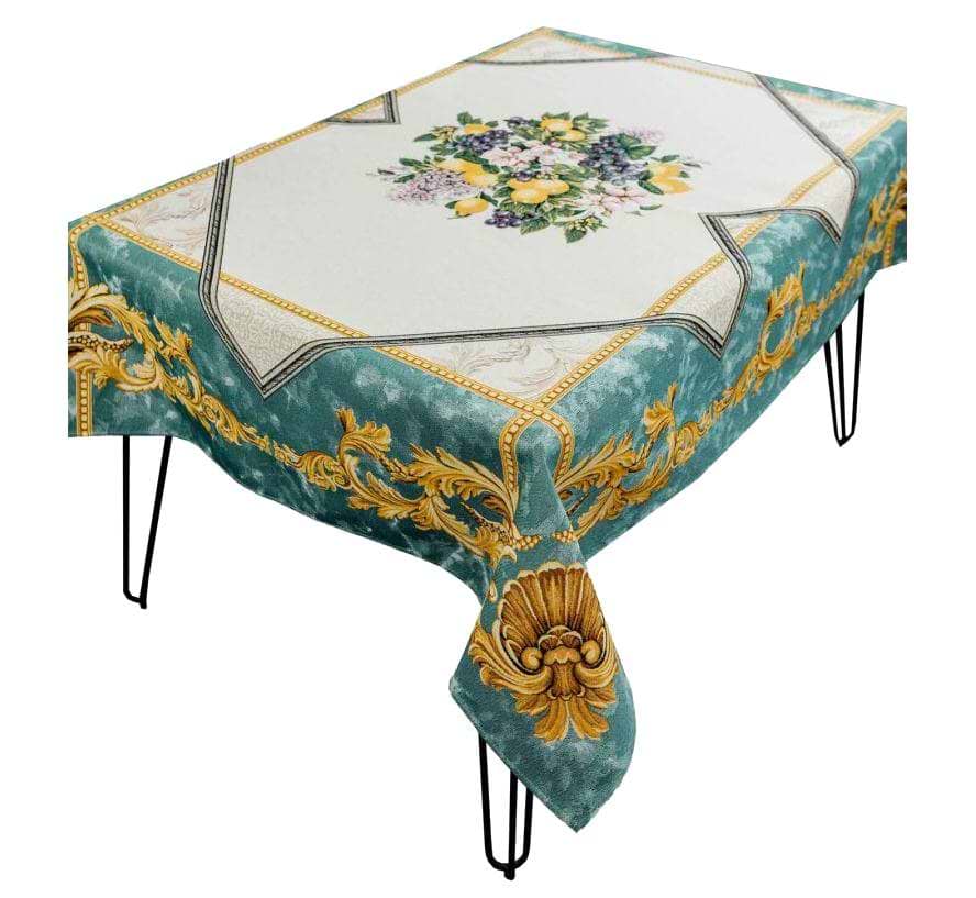 Скатертина прямокутна Прованс гобелен Verna 135х140 см (030021)