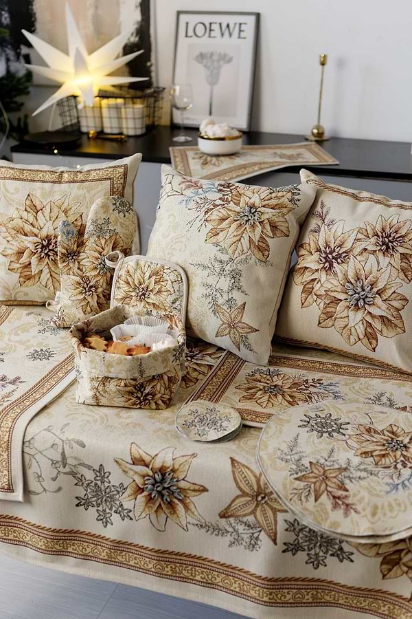 Фото - Набор прихваток Прованс Золотой праздник 15х20 см (038514)