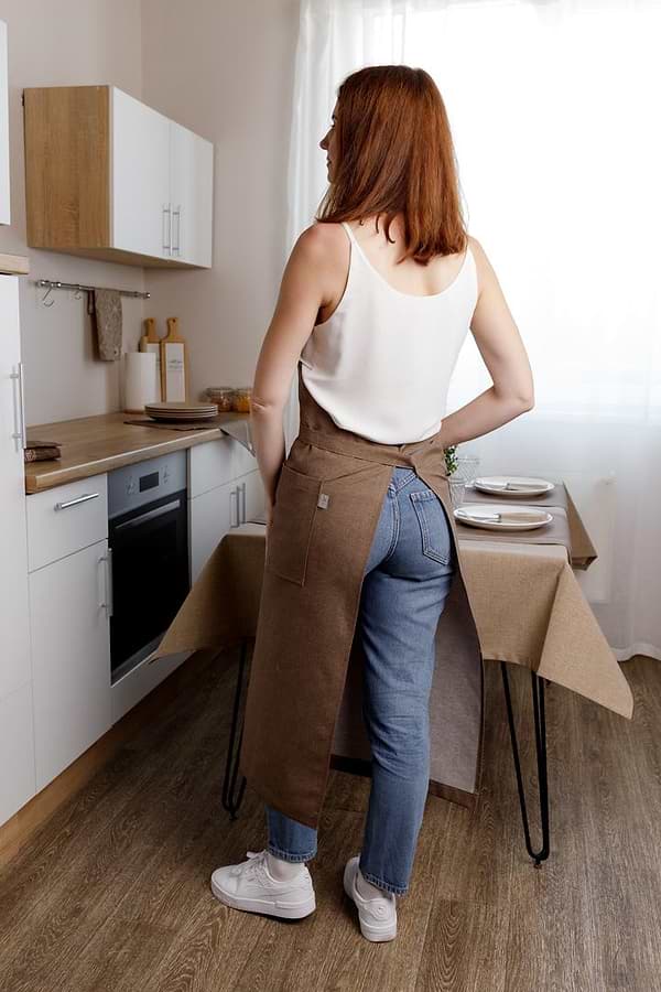 Фото - Фартух Прованс Кориця коричнева (041233)