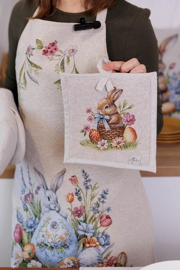 Фото - Фартук Прованс Пасхальный гобеленовый Соцветие (044164)