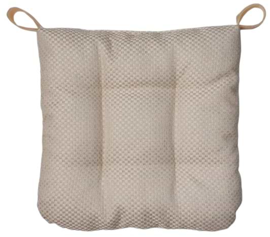 Фото - Подушка для стільця Прованс ZORBA Беж 40х40 см (044593)