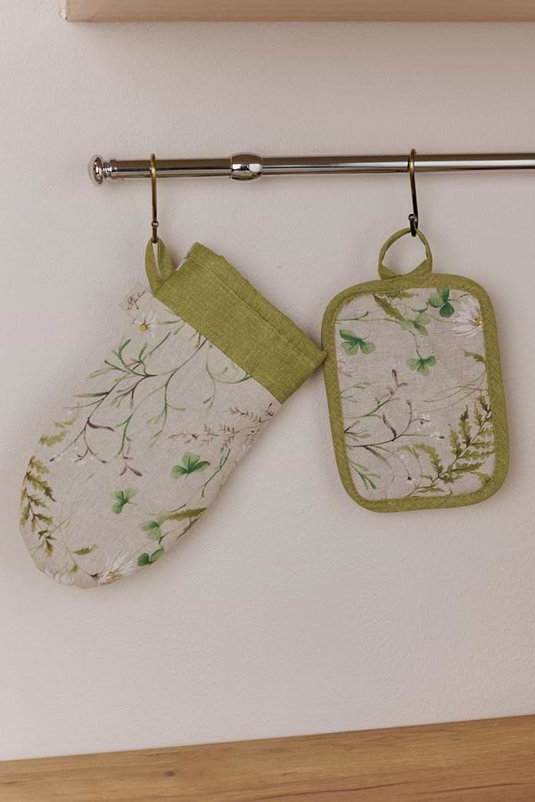 Фото - Набір прихваток Прованс Herbal 15х29 см +15х20 см (044822)